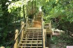 Mt. Baldhead has 303 steps to the top